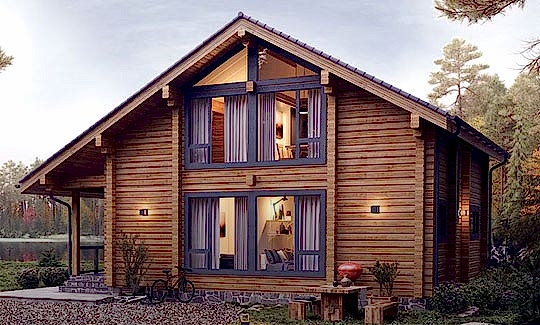 Дома из бруса