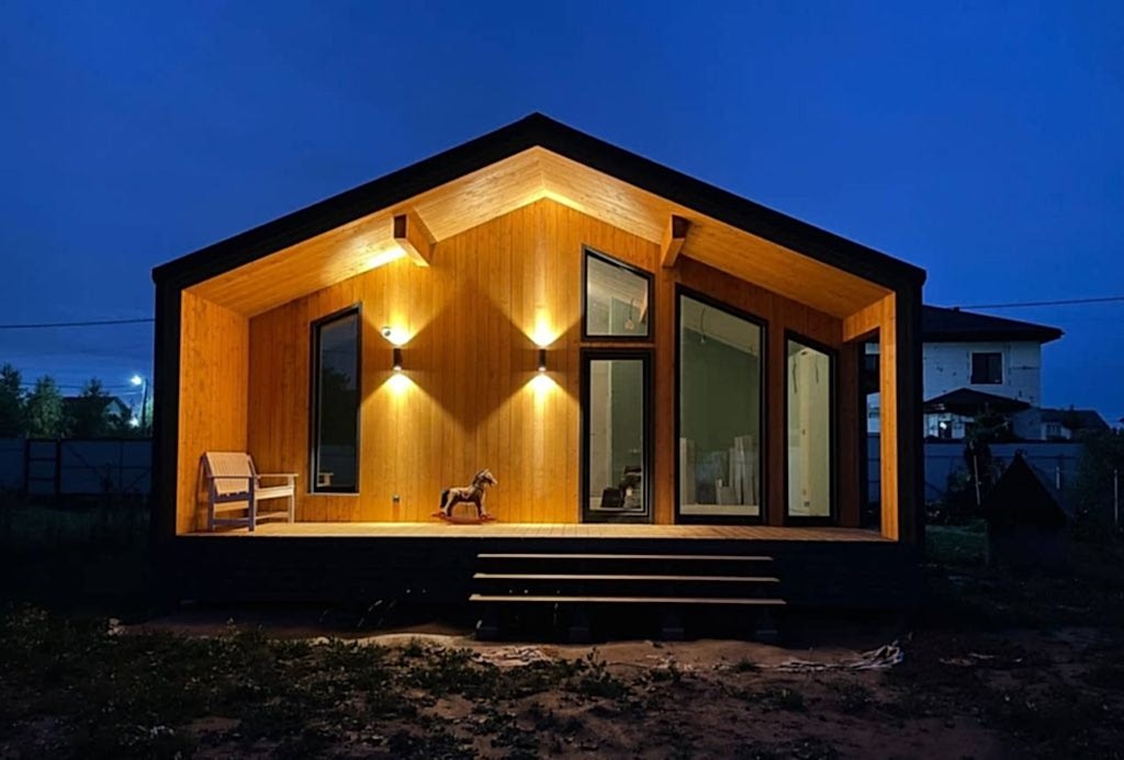 Каркасный дом 96 кв.м