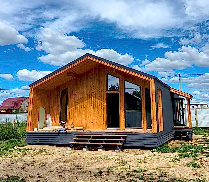 Каркасный дом 96 кв.м